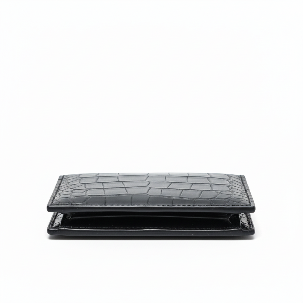 CROCO TEXTURED WALLET