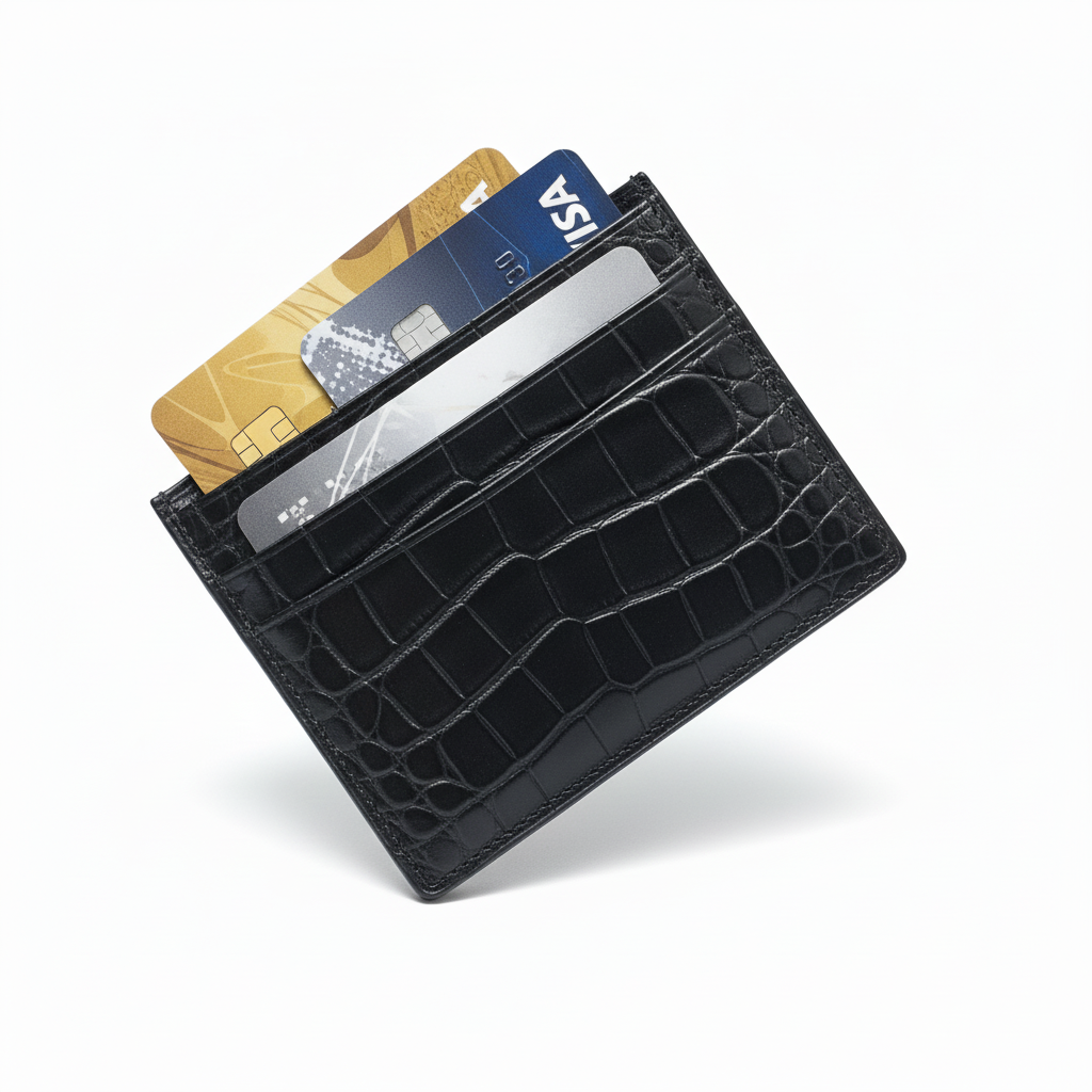 CROCO TEXTURED WALLET