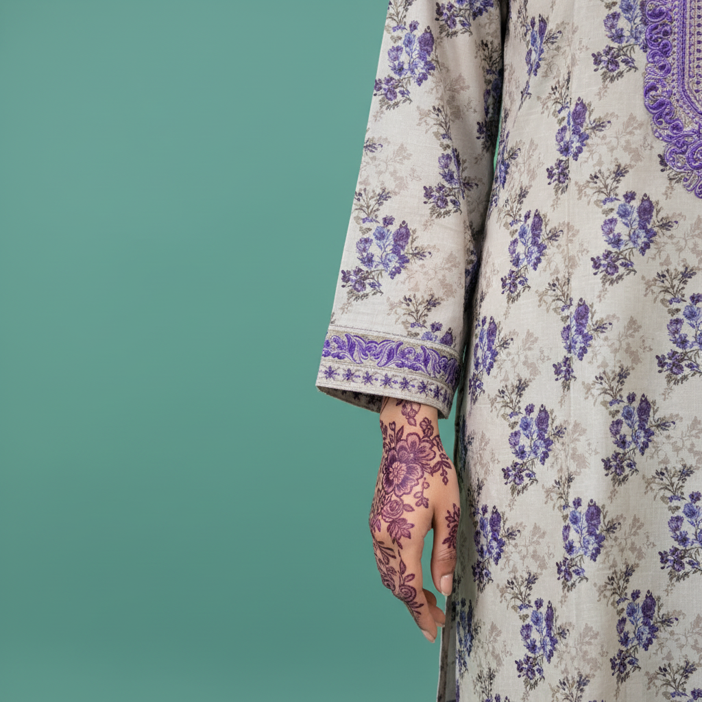 Sleeve Embroidery Detail - Corrected