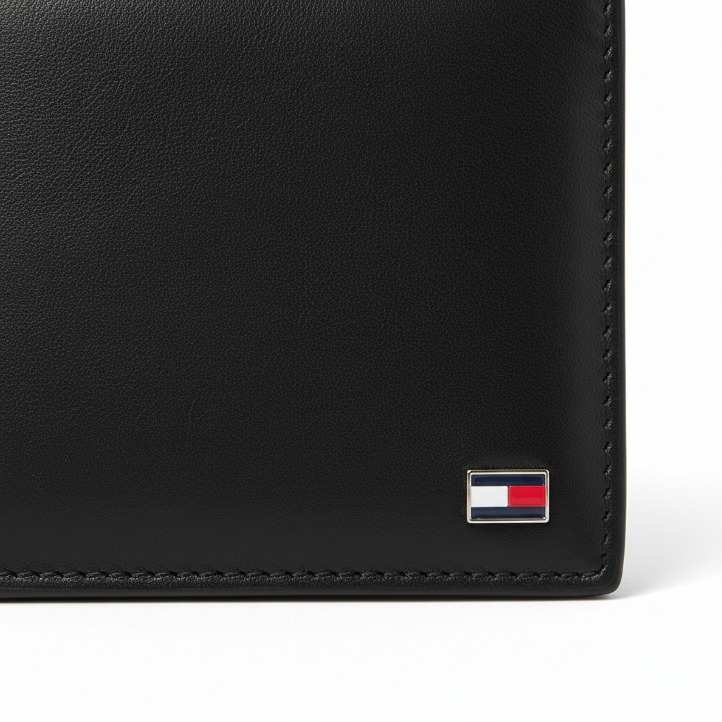 BLACK SOFT LEATHER WALLET